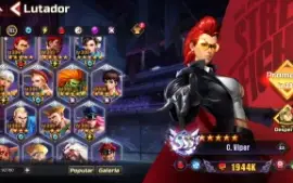 Street Fighter Duel Conta P2W Top 1 do Servidor