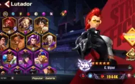 Street Fighter Duel Conta P2W Top 1 do Servidor