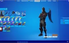 Conta Fortnite com Cavaleiro Negro