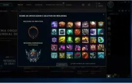 Conta platina 1 todos os campões 68 skins, 6 vitoriosas