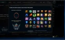 Conta platina 1 todos os campões 68 skins, 6 vitoriosas