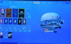 Conta Fortnite Caverão Roxo.