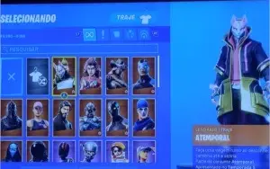 Conta Fortnite Caverão Roxo.