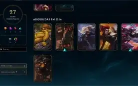 Conta Diamante 4 LoL Mono Adc