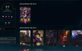 Conta Diamante 4 LoL Mono Adc