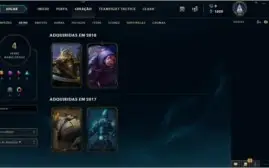 CONTA LVL 28, 4 SKIN, 21 CHAMPS!
