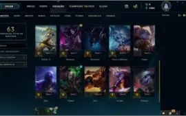 CONTA LVL 28, 4 SKIN, 21 CHAMPS!