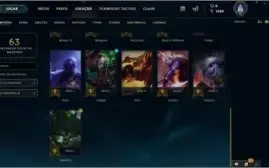 CONTA LVL 28, 4 SKIN, 21 CHAMPS!