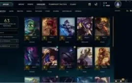 CONTA LVL 28, 4 SKIN, 21 CHAMPS!