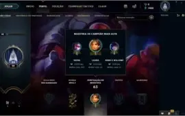 CONTA LVL 28, 4 SKIN, 21 CHAMPS!
