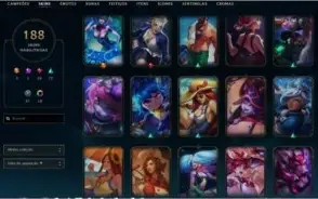 vendo conta do league of legends
