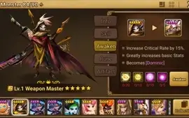 Reroll Summoners War lvl10 Dominic