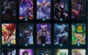 Conta LOL(zyra prestigio)+ Conta valorant com passe nv21