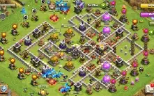 Clash of clans cv 11 Full (exceto heróis)