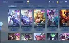 Conta Mobile Legenda 234 SKINS