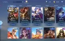 Conta Mobile Legenda 234 SKINS