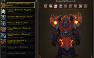 SHAMAN LVL 70 full 450´pvp com Dragonflight Season 1,2.MOG