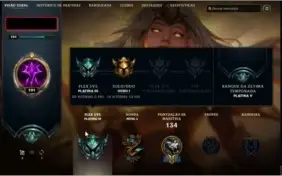 LOL conta GOLD 1