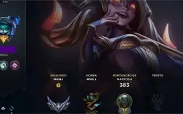 vendo minha conta do lol lvl 362 , 250 skin
