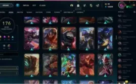 Conta lol Plat 4 season passada