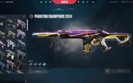 Conta Valorant com skin Champions