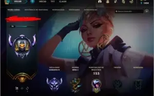 Conta diamante 4 legague of legends, 48 campeões, 10 skins