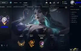Conta League of Legends. 1400+ Skins.