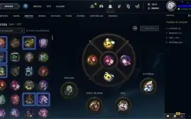 Conta League of Legends. 1400+ Skins.