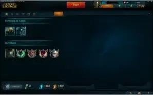 Conta League Of Legends Gold-1 -78 Camps+61 Skins+16 Paginas