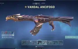 conta valorant com skins e nivel competitivo mediano