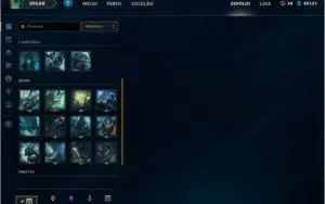 CONTA LVL 44, +119 CHAMP, +73 SKINS (3 SKINS ULTIMATES)