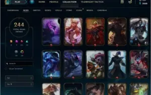 CC LOL 250 SKIN LAST NOW!