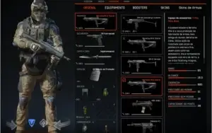 VENDO CONTA WARFACE PTT 63 COM ARMAS DE CASH