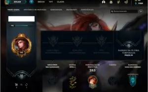 Conta unranked com 55 skins e 82 champs