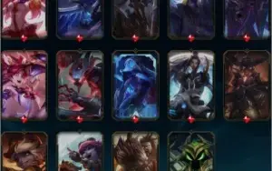 Conta LoL 300+ skins lvl 305