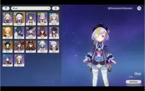 5 STAR VENTI, HUTAO, QIQI, MONA