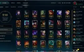 Conta - League of Legends (79 skins - G3)