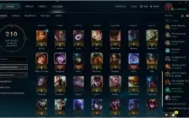 Conta - League of Legends (79 skins - G3)