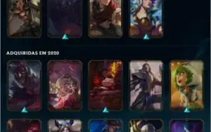 Conta de lol season 3 ex mestre quase todos champs