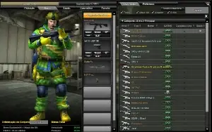 Conta no Combat Arms com patente e kills proporcional