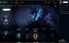 CONTA LOL 128 CHAMPIONS PLATINA 1 MMR DIAMANTE 85 SKINS