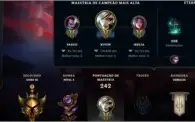 Conta Lv 168 League of Legends