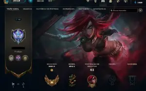 Conta League of Legends Gold 4