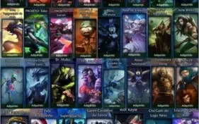 Vendo conta no lol Jinx full skin e muito MAIS