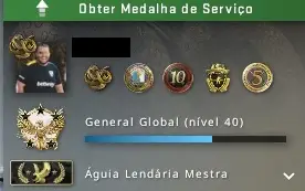 Steam Nível 60 com medalhas CSGO + Jogos