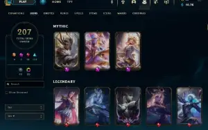 Conta Diamante IV Cheia de Skins W/R alto (preço de banana)