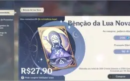 AR 32 Diluc 1 constelação + Jean 24 benção