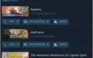 conta steam, vários jogos barata
