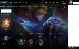 Conta LoL Level 276 / 321 Skins / Platina 4