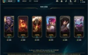 Conta prata 1 com 2 skins e 26 champs